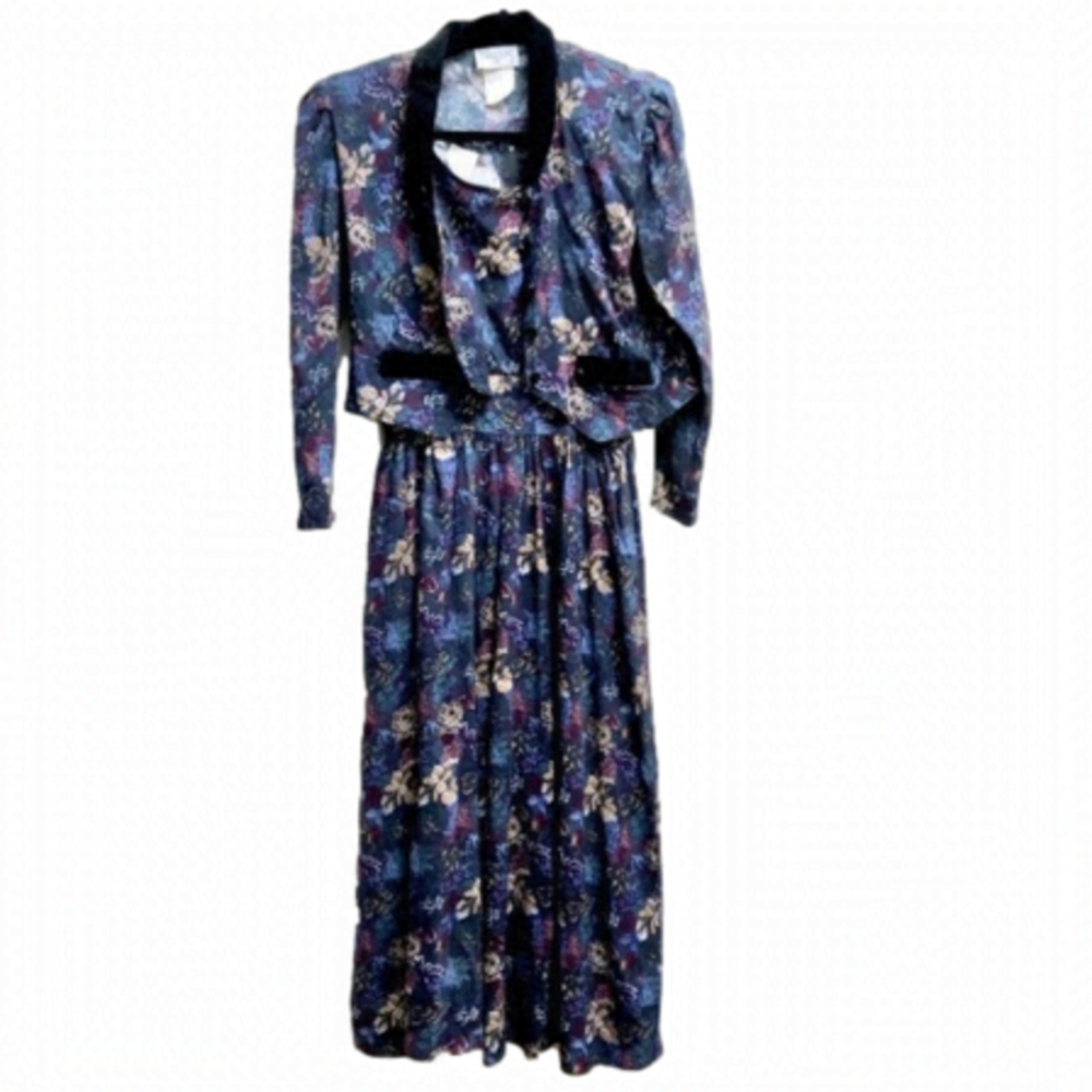 Northern Traditions Vintage Two Piece Dress